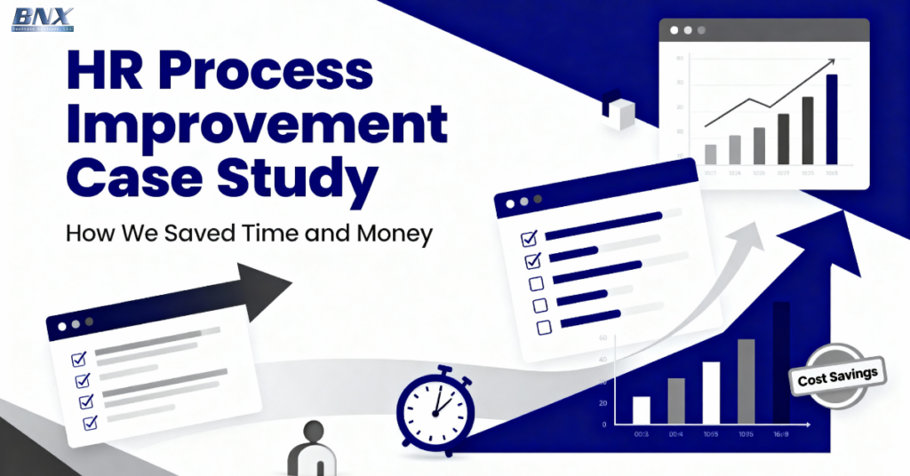 HR Process Improvement Case Study: How we saved time and money